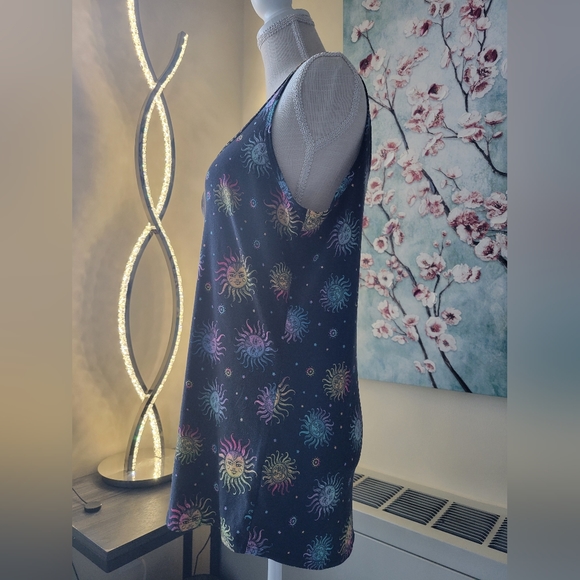 Black Tank with Sun and Stars - Picture 2 of 5